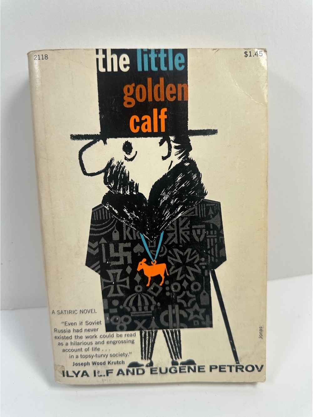 The Little Golden Calf A Russian Satiric Novel Ilya Ilf + Eugene Petrov PB 1961